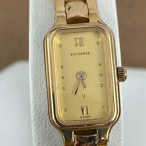 Vintage 1990's Bucherer Swiss Quartz Dress Watch